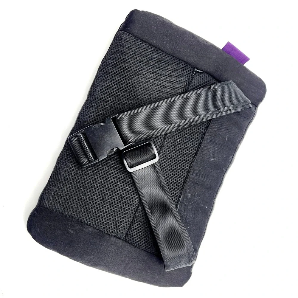 Purple Back Support Cushion – Pressure Reducing Grid for‎ Chairs, Car & Travel